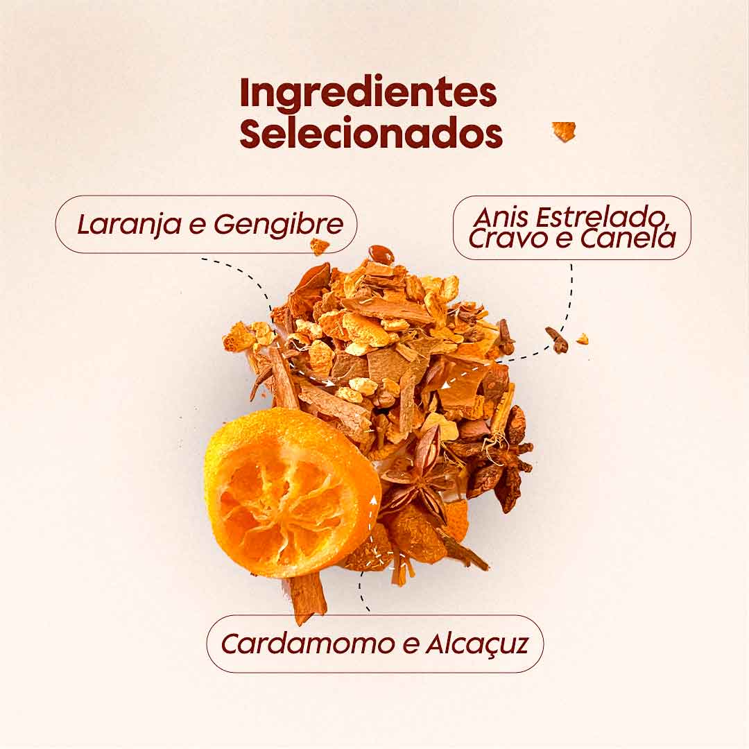 Mix de Especiarias Artesanal para Vinho Quente 50g