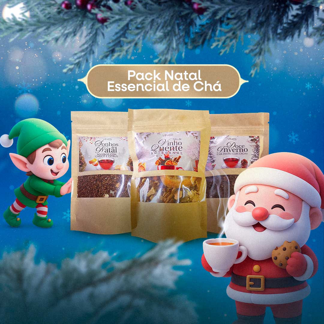 Pack Natal Essencial de Chá
